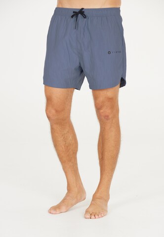 Virtus Boardshorts 'Smither' in Blauw: voorkant