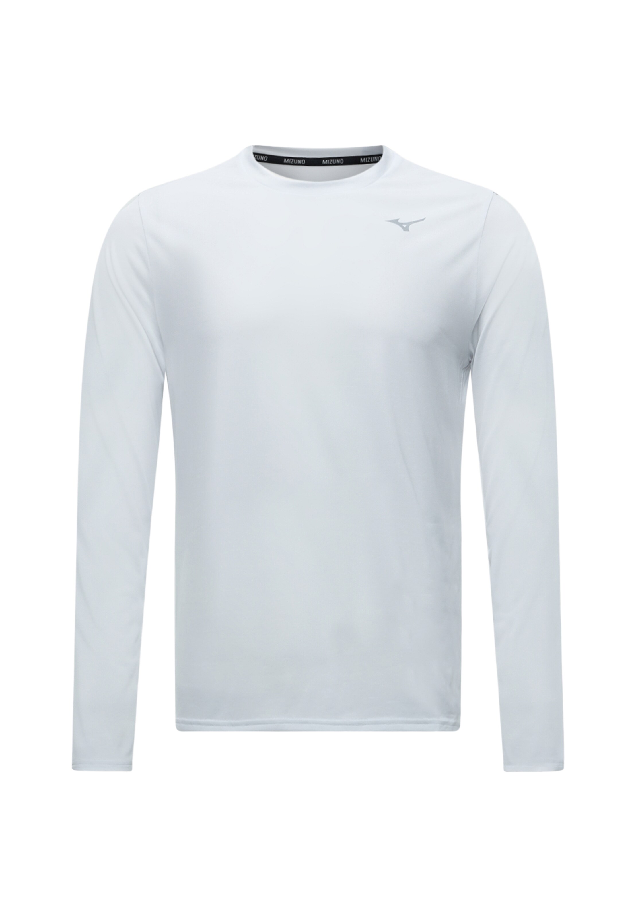 T-Shirt fonctionnel MIZUNO en blanc : devant