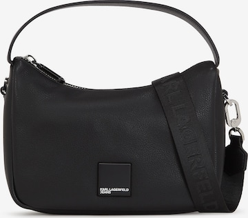 KARL LAGERFELD JEANS - Malas de tiracolo em preto: frente