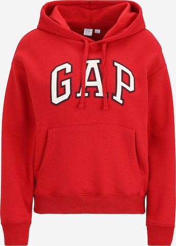 Gap PetiteSweater majica 'HERITAGE' - crvena boja: prednji dio