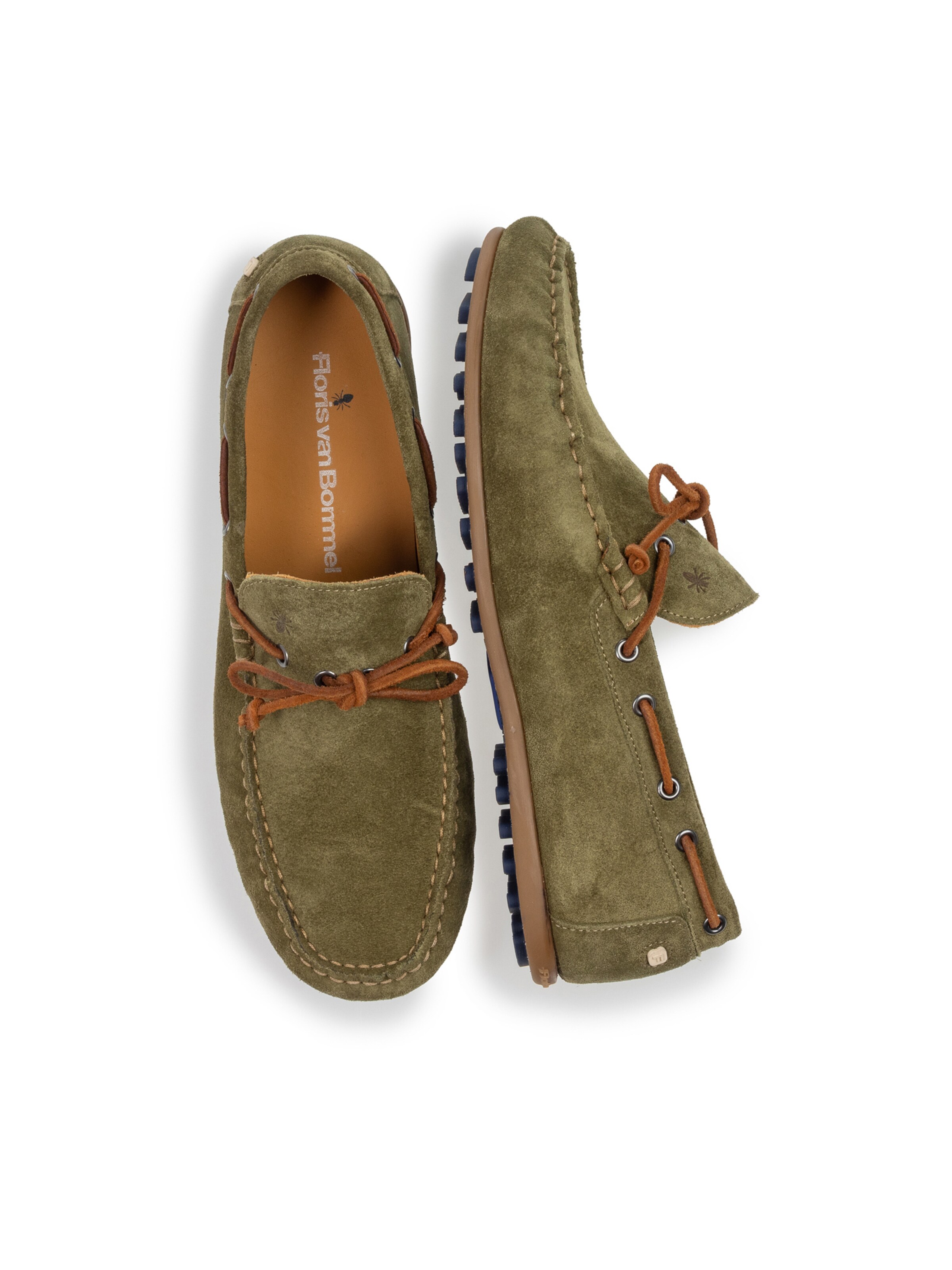 Mocassino 'De Drijver 01' di Floris van Bommel in verde