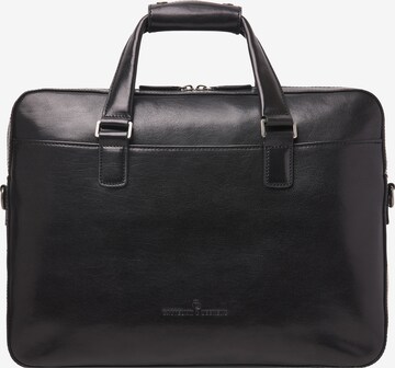 Castelijn & Beerens Document Bag 'Ted' in Black: front