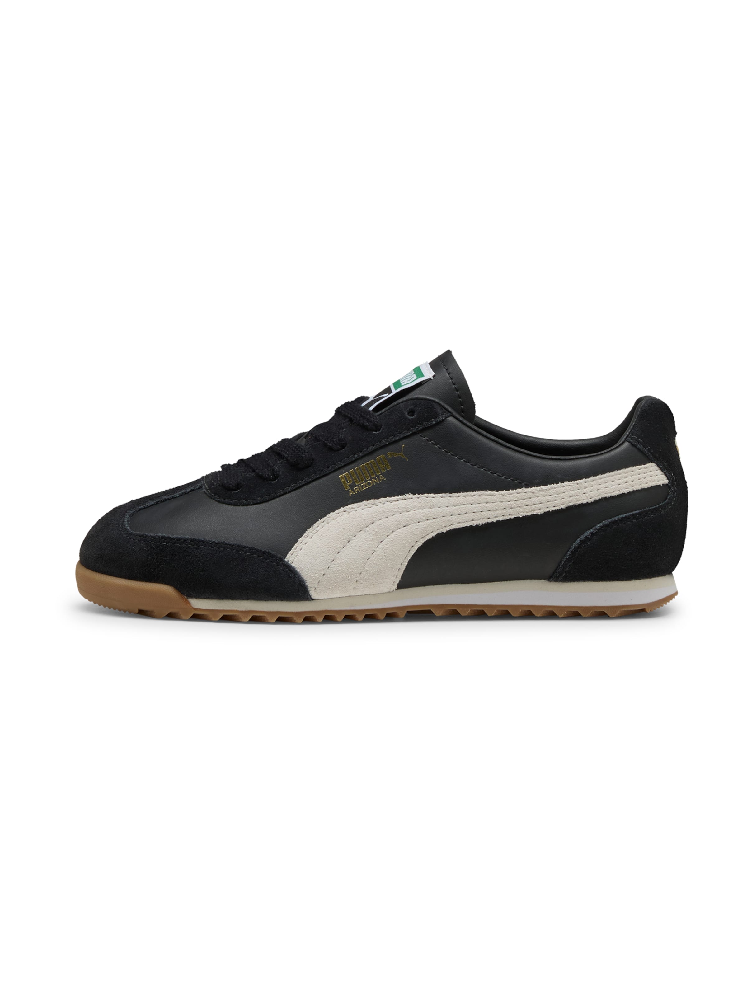 Sneaker bassa 'Arizona Retro' PUMA di colore oro / nero / bianco, Visualizzazione prodotti