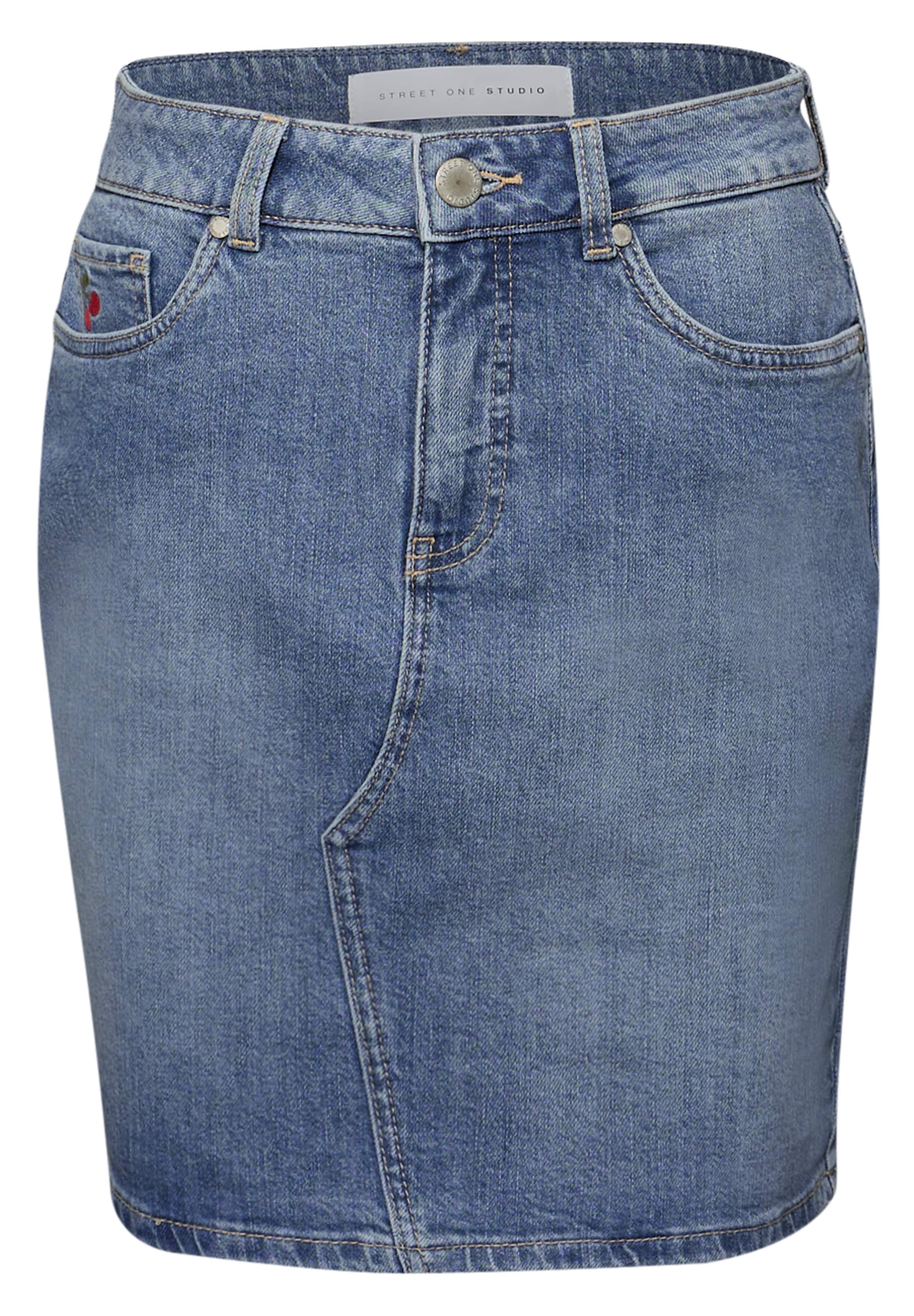 Street One Studio Skirt in Blue: front