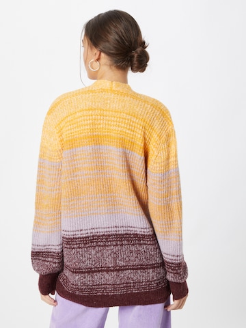 Cardigan TAIFUN en jaune