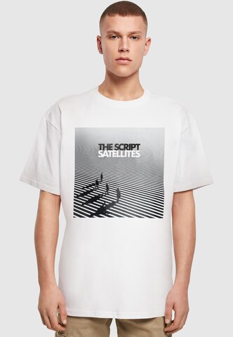 Merchcode Shirt in Wit: voorkant