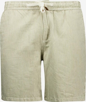 Pantalon 'Alonso' Deeluxe en vert : devant
