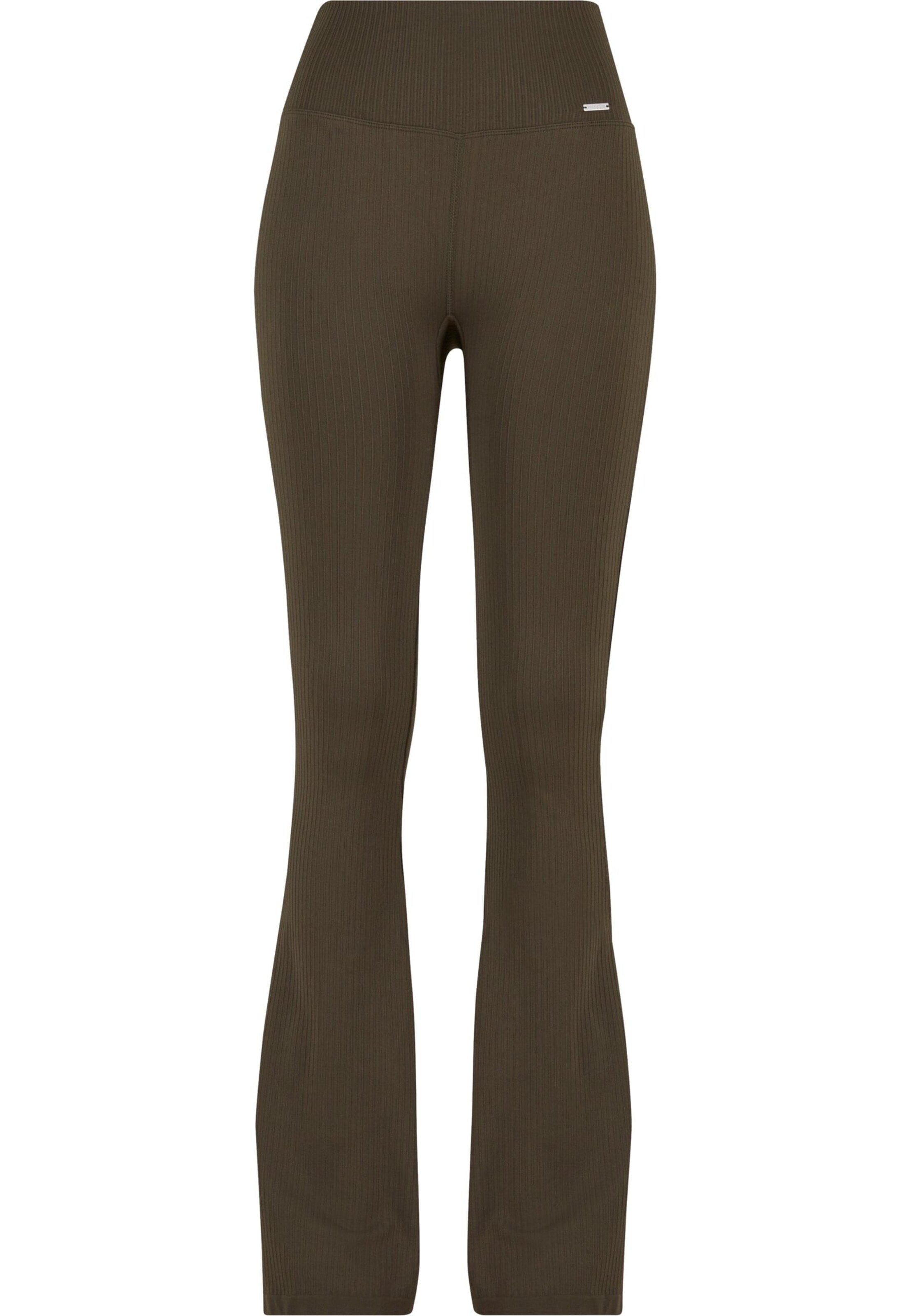 Aim'n Bootcut Legíny – zelená: přední strana