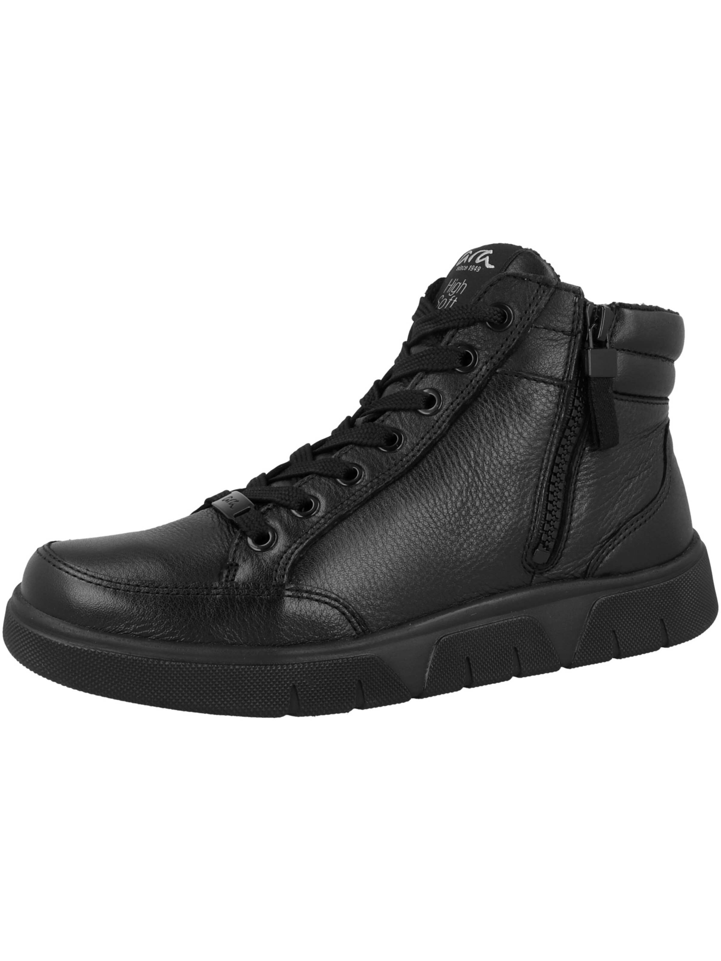 ARA Stiefelette 'Rom' in Schwarz: Vorderseite