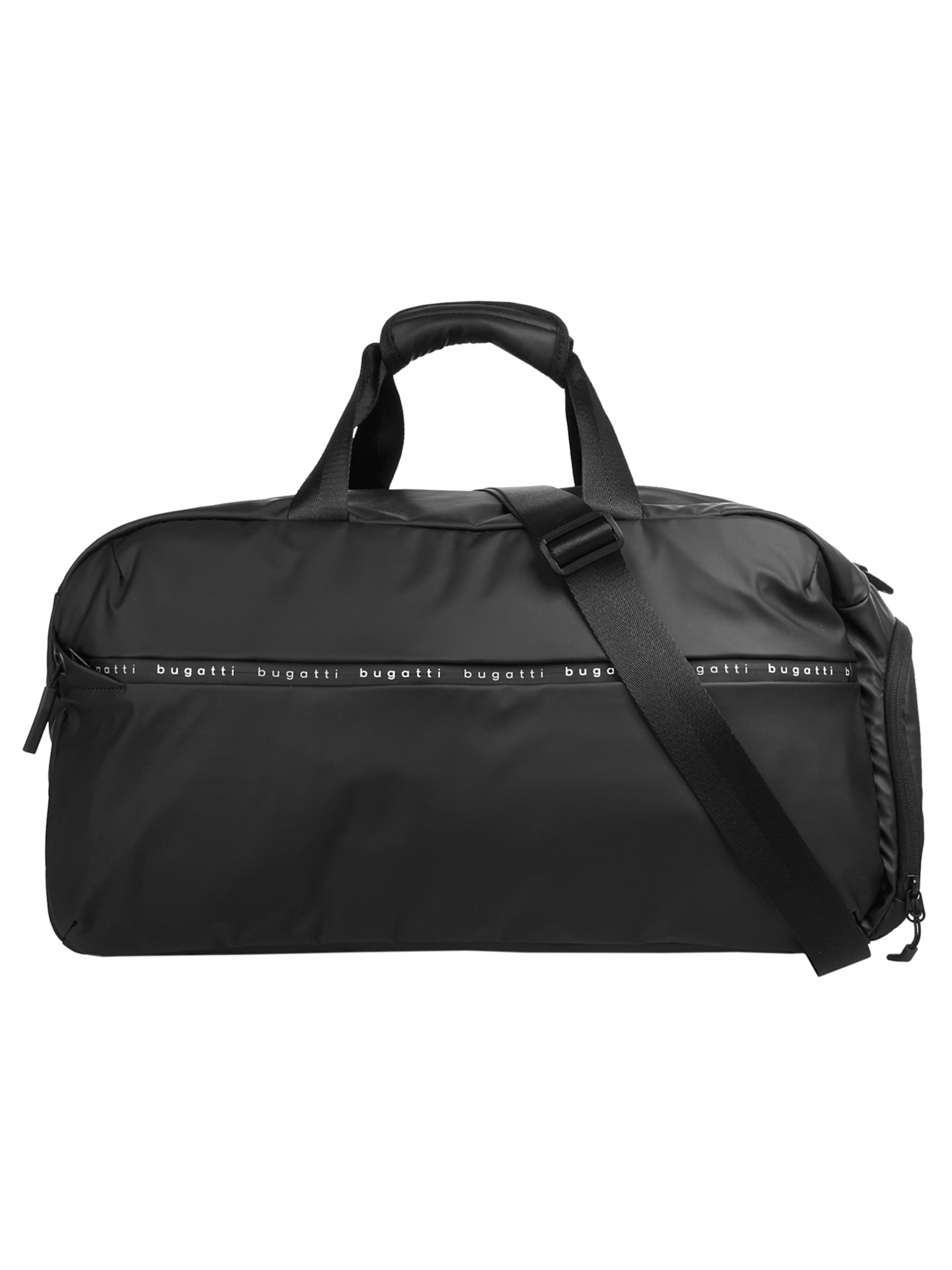 bugatti Travel Bag 'BLANC' in Black: front