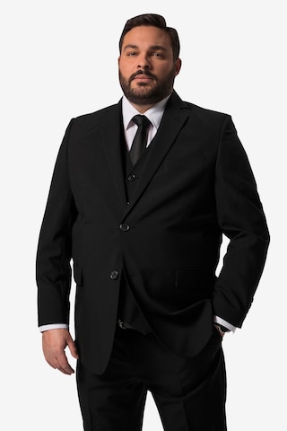 Men Plus Regular fit Suit Jacket 'Madrid' in Black: front