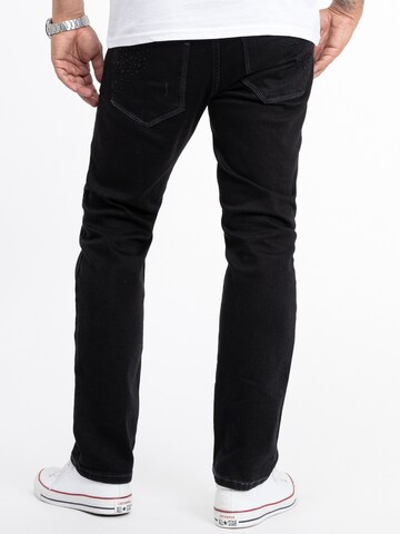 Rock Creek Regular Jeans in Schwarz