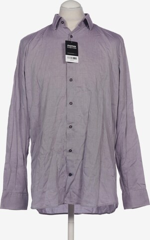 JOOP! Button Up Shirt in XL in Purple: front