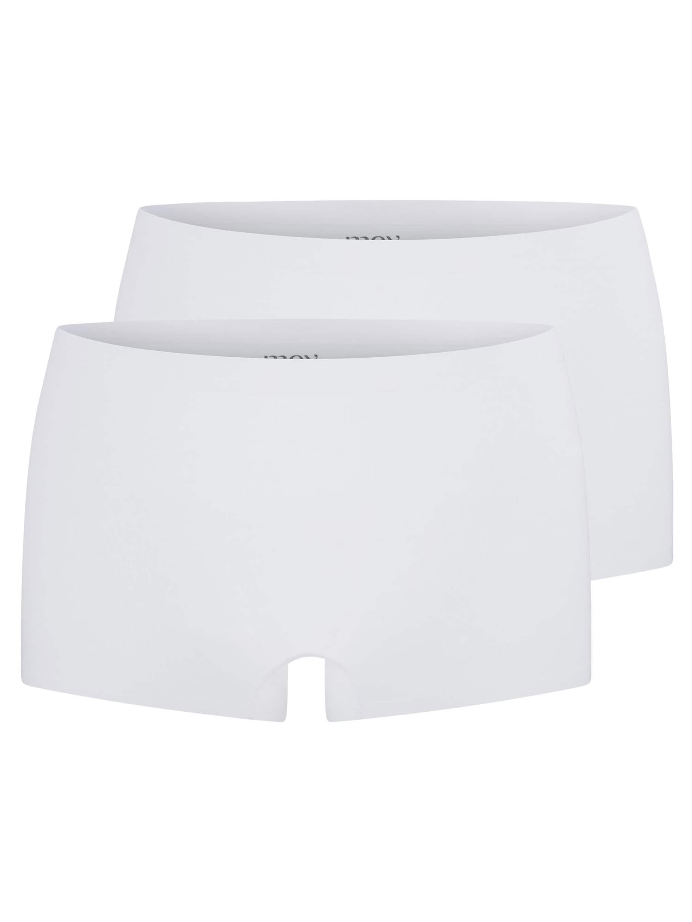 Mey Boyshorts 'Natural Second Me' in White: front