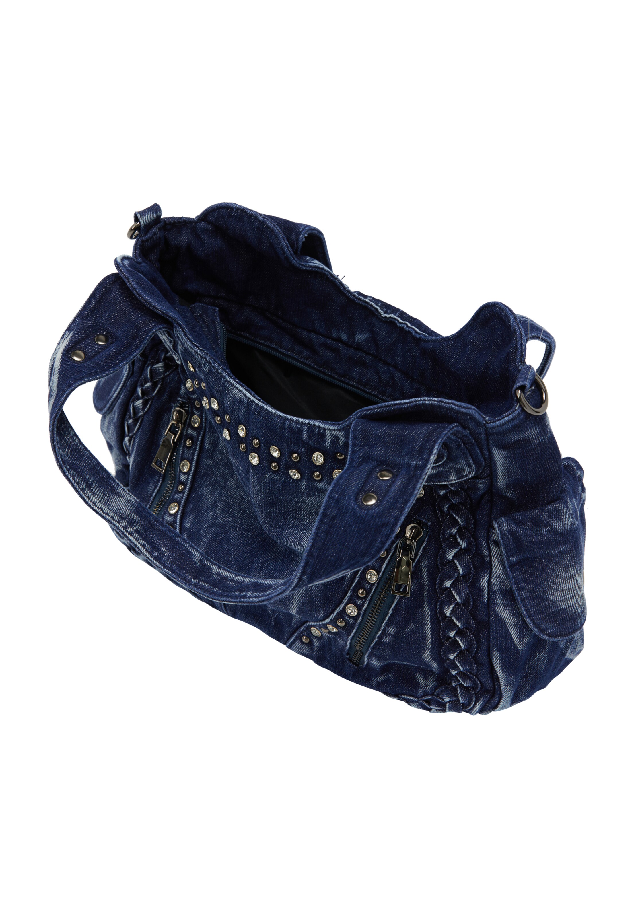 Sac bandoulière myMo ROCKS en bleu