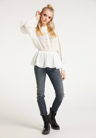 myMo ROCKS - Blusa en blanco