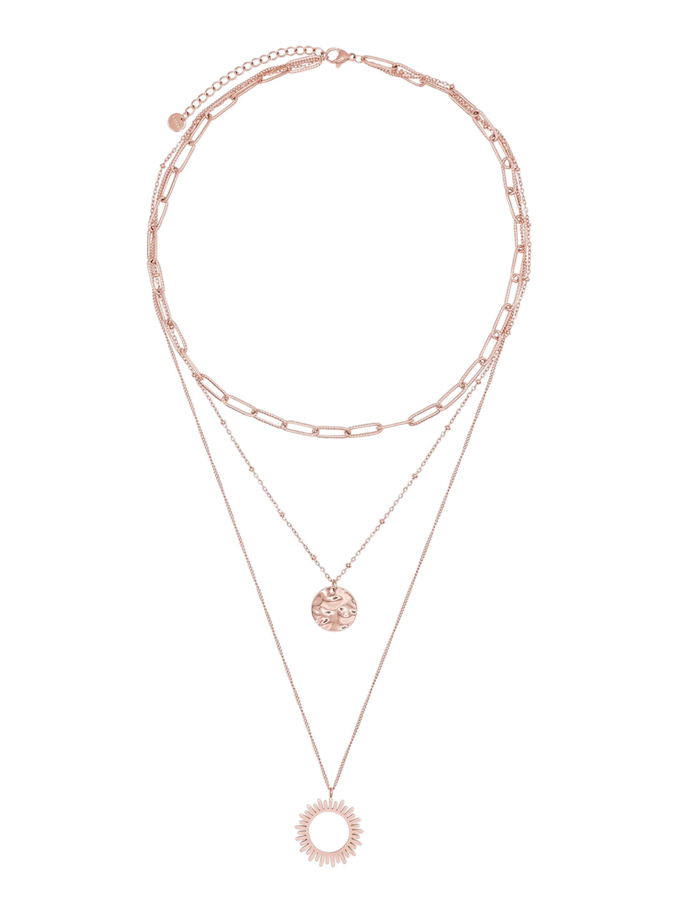 Heideman Kette 'Duvius ' in Gold: Vorderseite