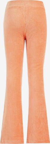 WE Fashion Flared Leggings in Oranje