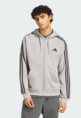 ADIDAS SPORTSWEAR Sportsweatvest 'Essentials' in Grijs: voorkant