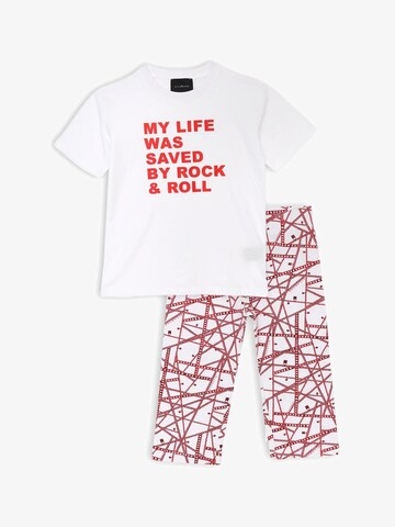 John Richmond Set 'Snowy' in White: front
