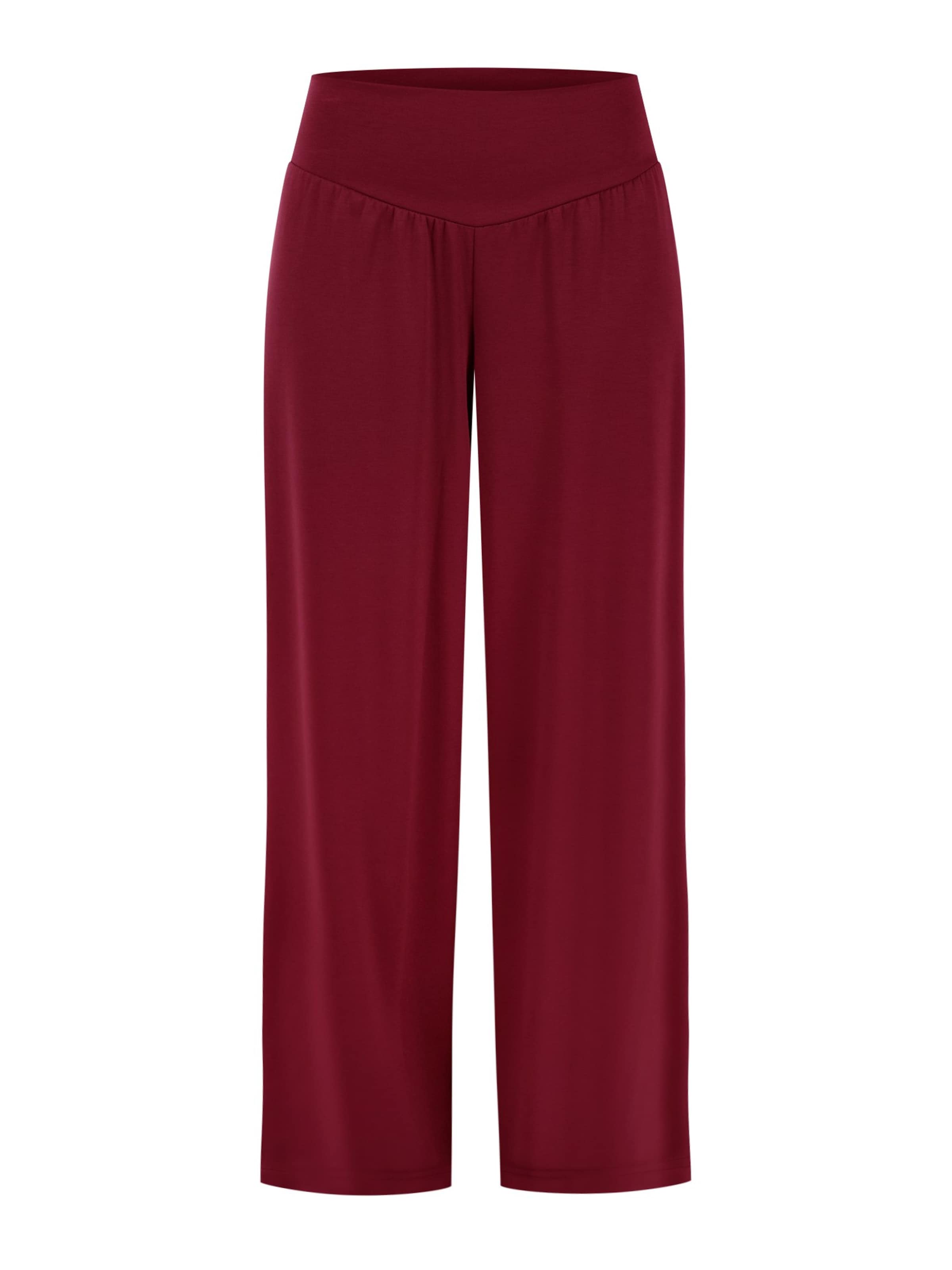 Pantalon ' Jorina ' Smilodox en rouge : devant