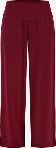 Pantalon ' Jorina ' Smilodox en rouge : devant