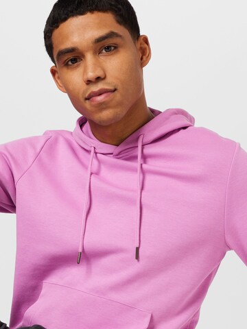 JACK & JONES Sweatshirt i lilla