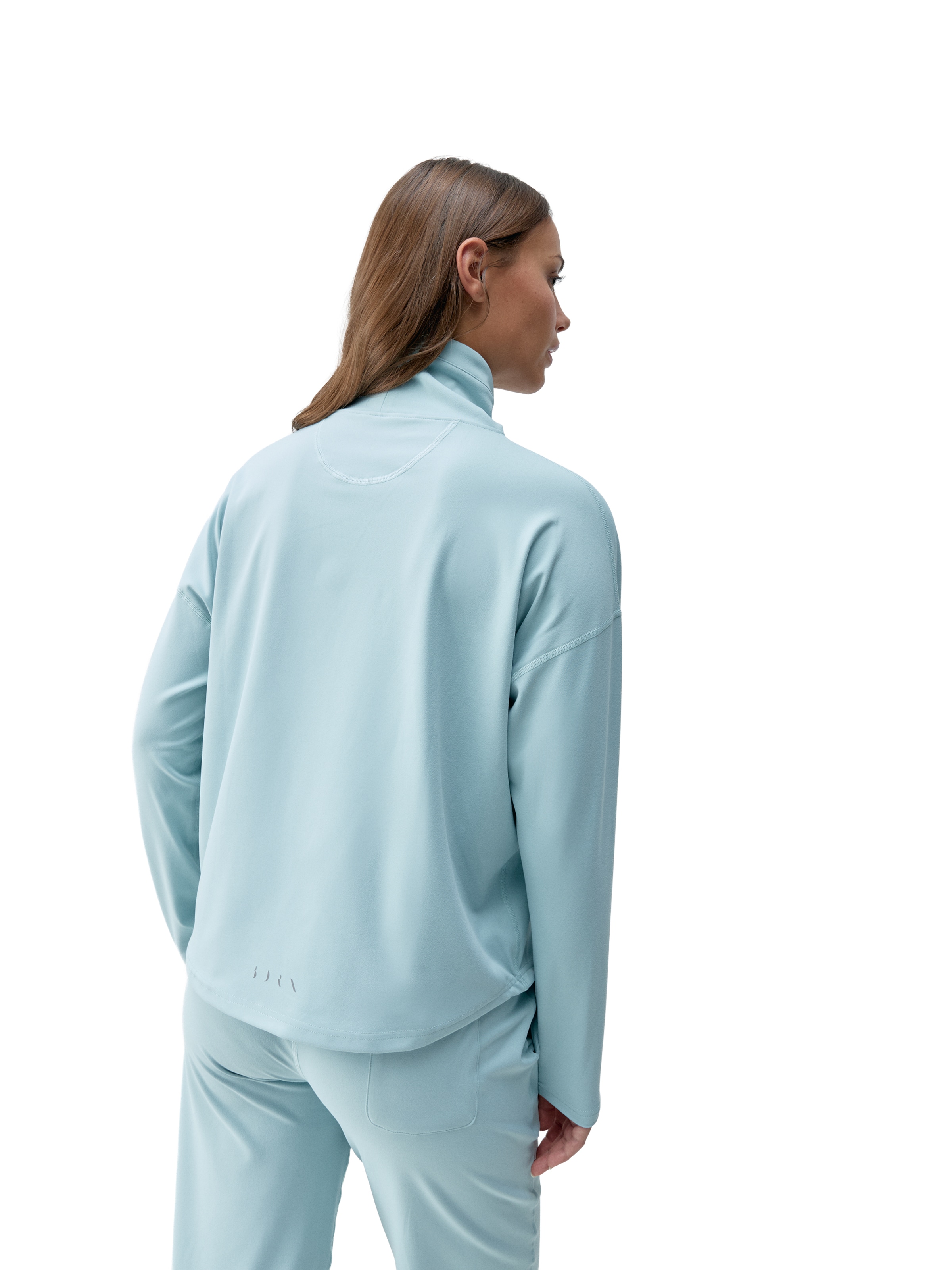 Born Living Yoga Sweatshirt 'Camille' in Blauw