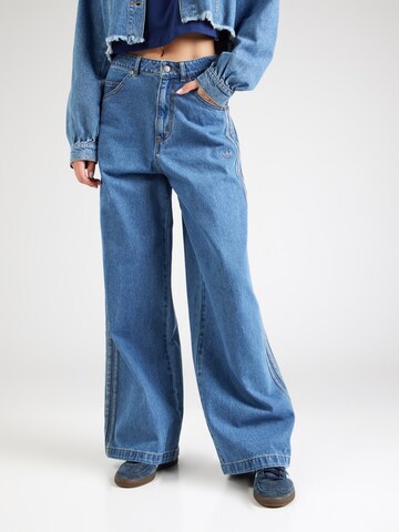Wide Leg Jean 'Ess' ADIDAS ORIGINALS en bleu : devant
