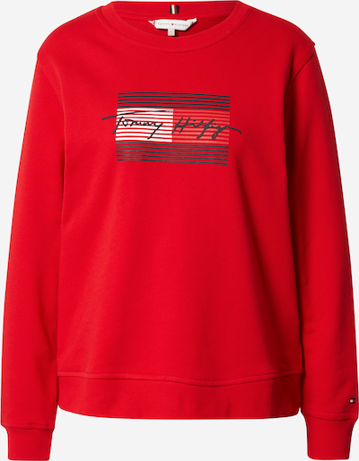 TOMMY HILFIGER Mikina - námořnická modř / červená / bílá, Produkt