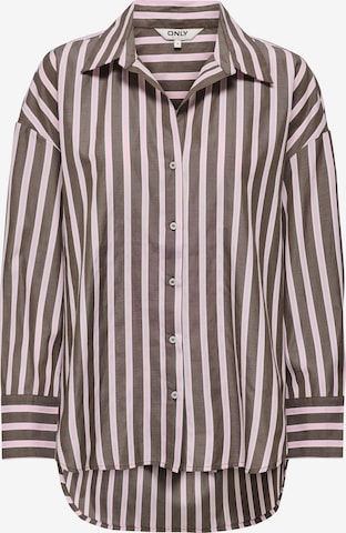 ONLY Bluse 'ONLOregon Alva' i brun: forside