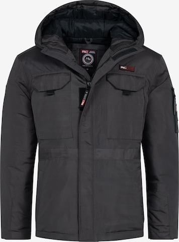Rock Creek Winterjacke in Grau: Vorderseite