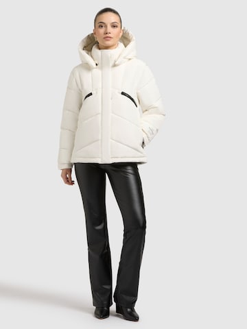 khujo Winterjacke 'Evande' in Weiß