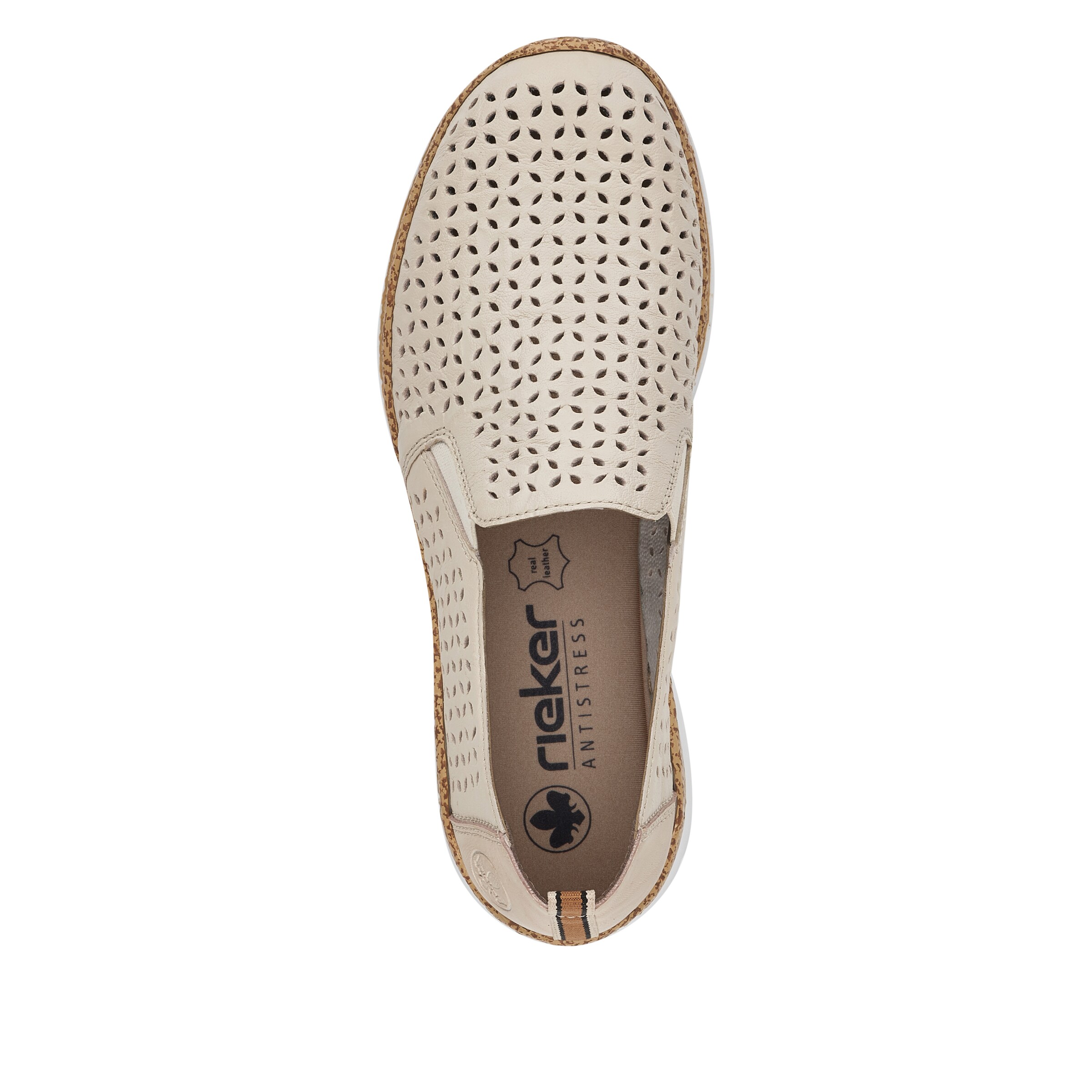 Slip on Rieker en beige