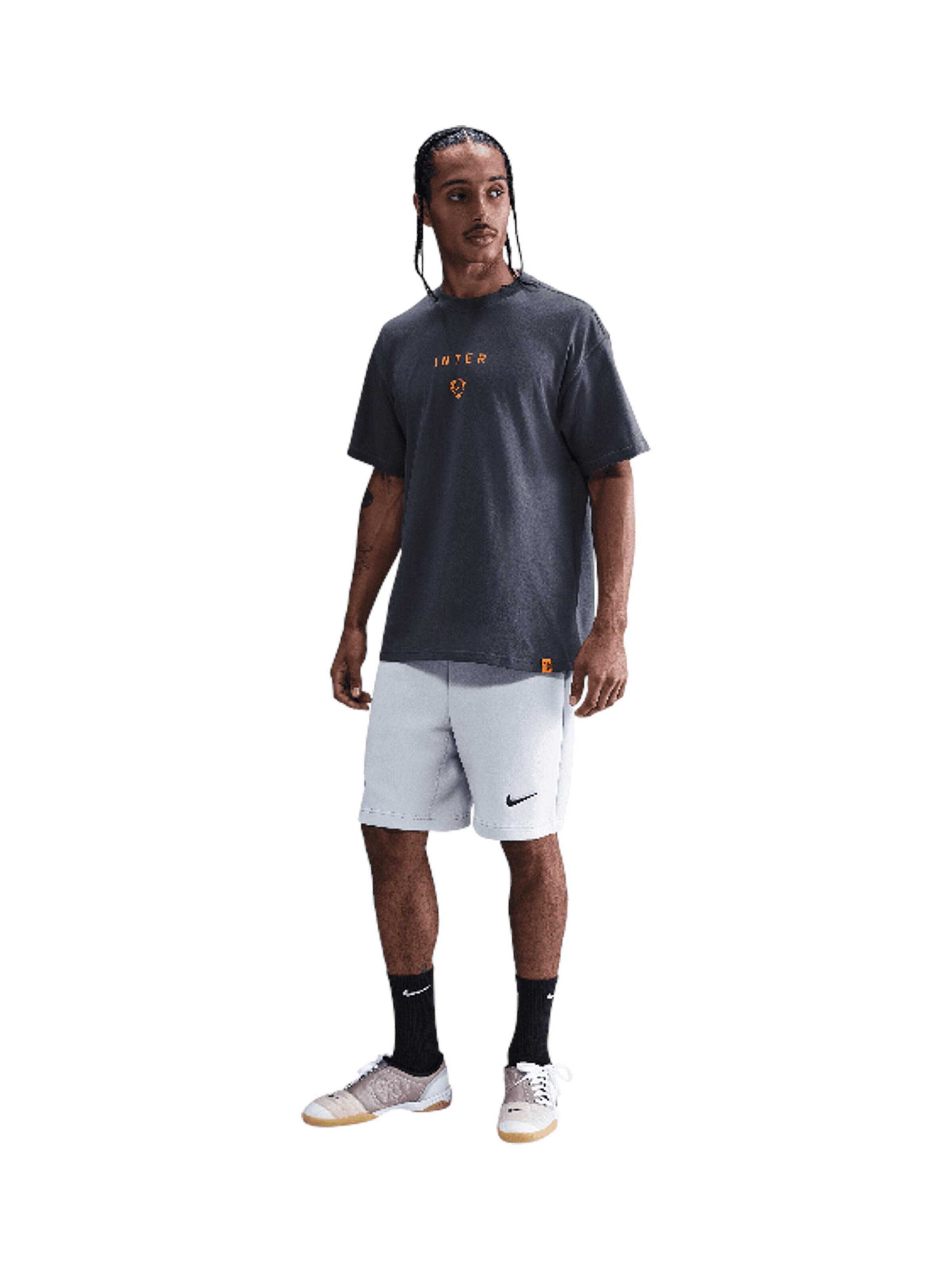 NIKE Performance shirt in Blue: front