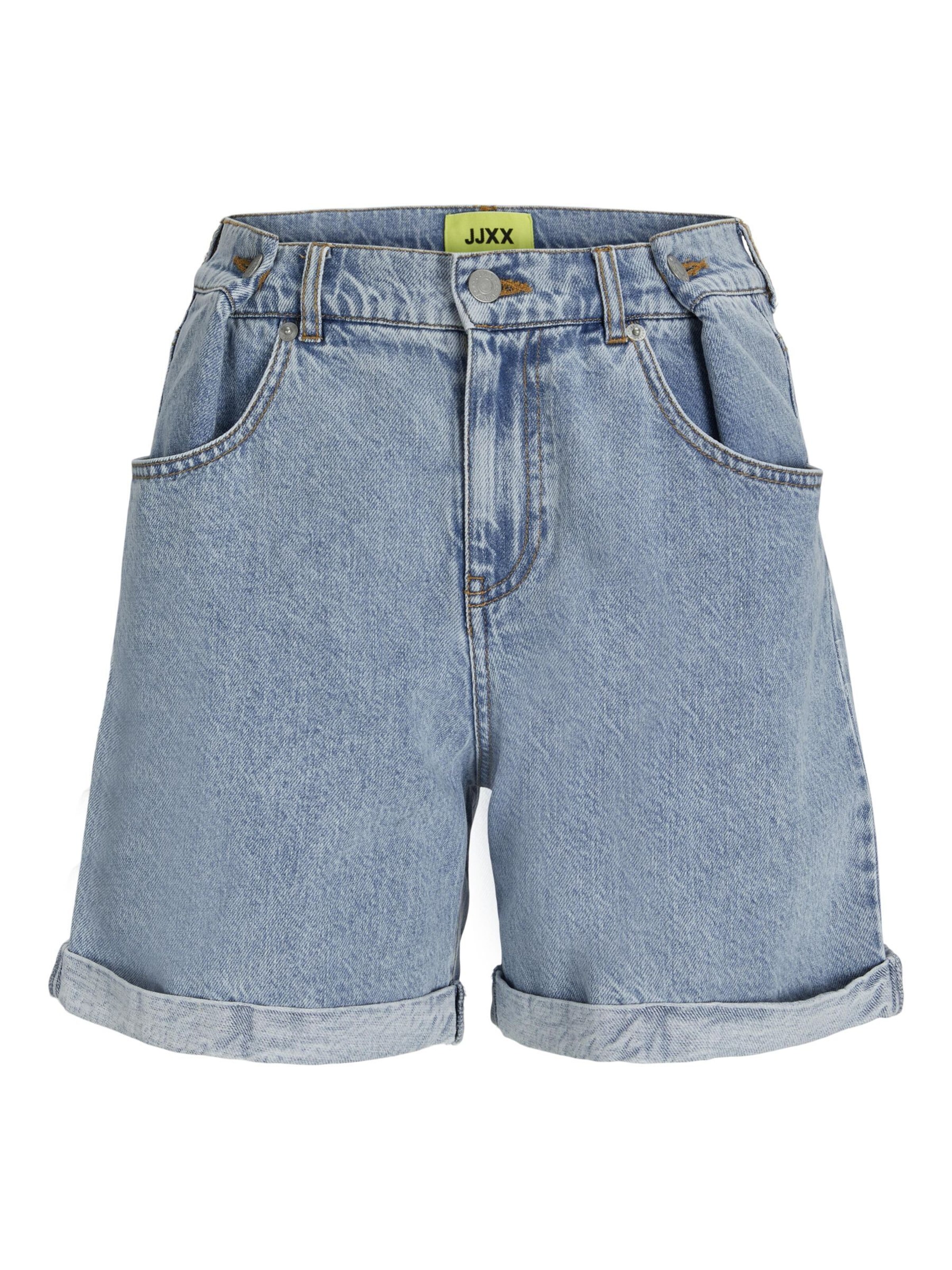 JJXX Wide leg Jeans 'JXDora' in Blauw: voorkant