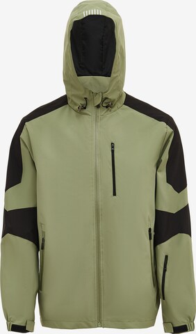 boundry Between-Season Jacket in Green