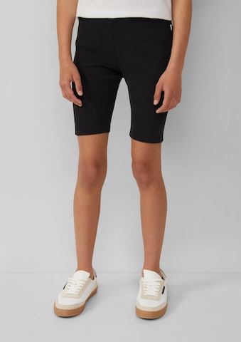s.Oliver Skinny Leggings in Zwart: voorkant