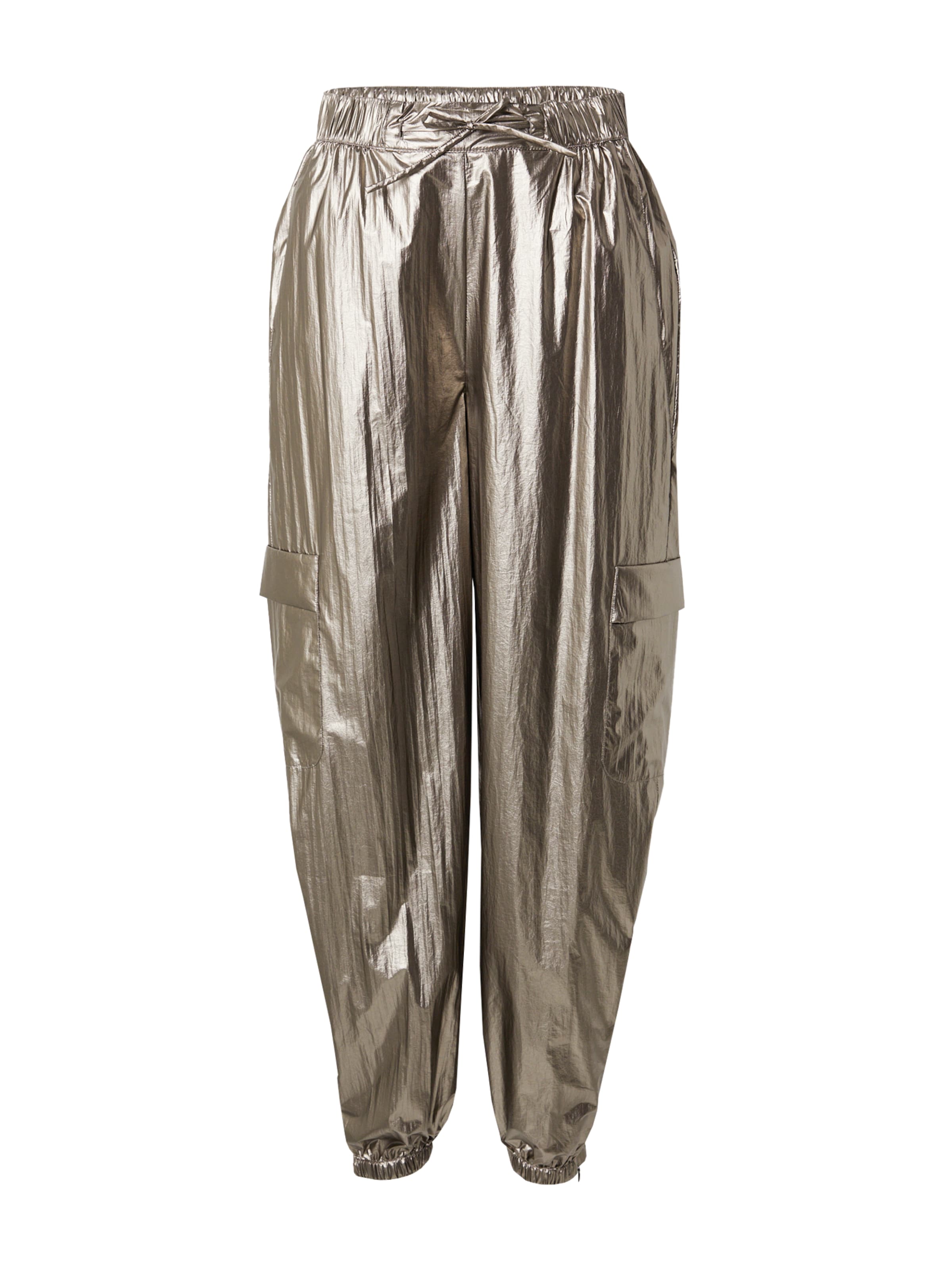 Sofie Schnoor Loosefit Cargobroek in Bruin: voorkant