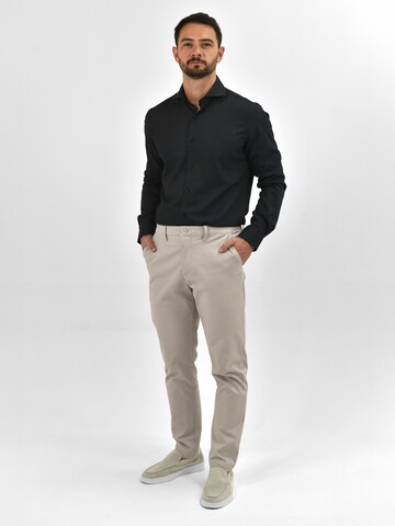 Vercate Slimfit Chinohose 'No. 13' in Beige