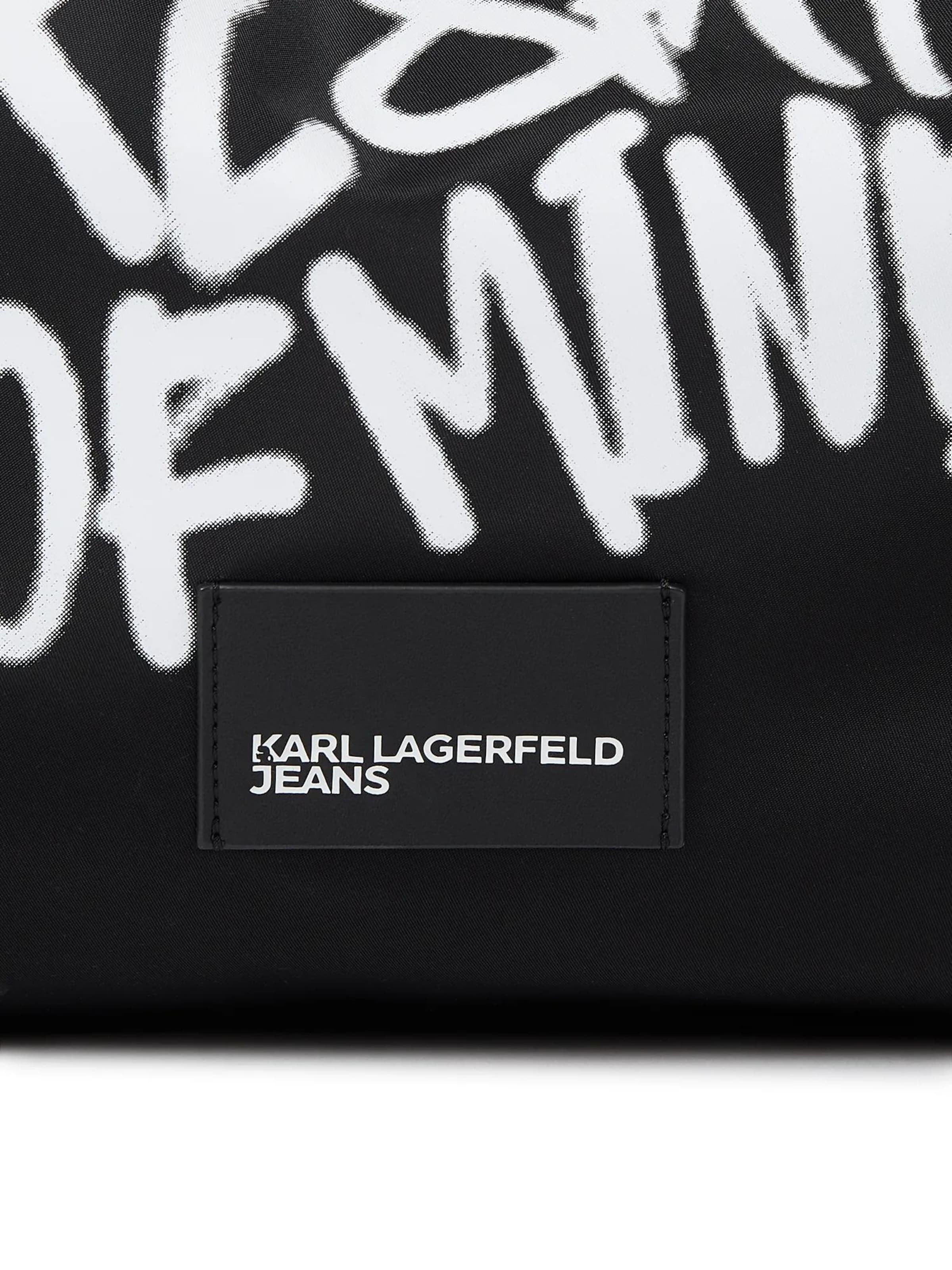 KARL LAGERFELD JEANS Torba shopper w kolorze czarny