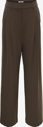 Pantaloni con pieghe 'ONLPalino' di ONLY in marrone: frontale