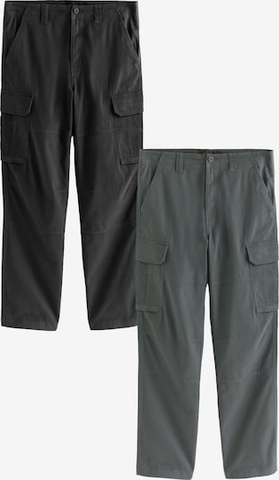 Next Cargo hlače u tamo siva / crna, Pregled proizvoda