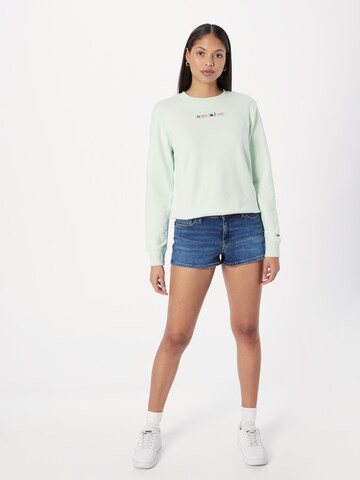 Tommy Jeans - Sweatshirt em verde