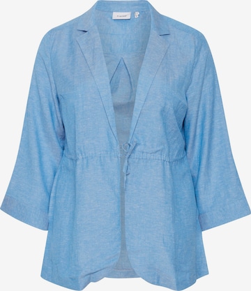 Fransa Blouse 'Fplin Ja 1' in Blauw: voorkant