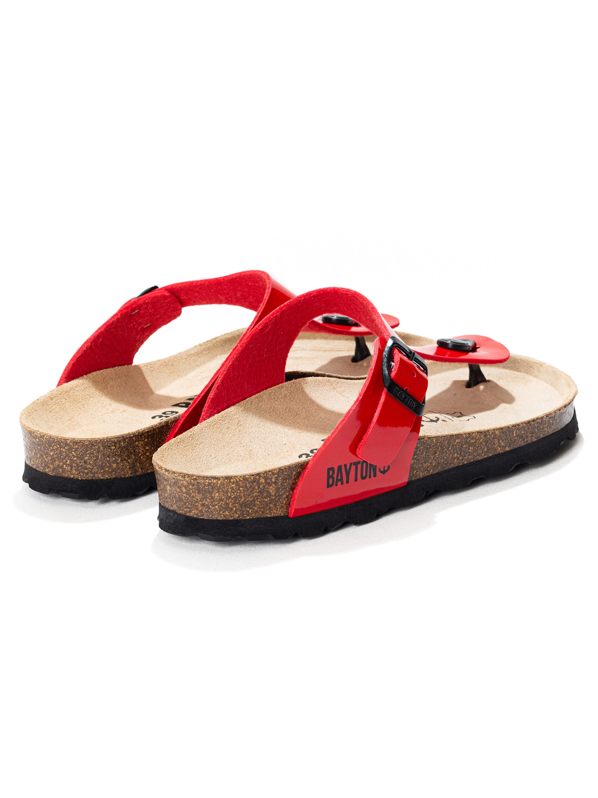 Bayton Босоножки через палец 'Mercure' в Красный