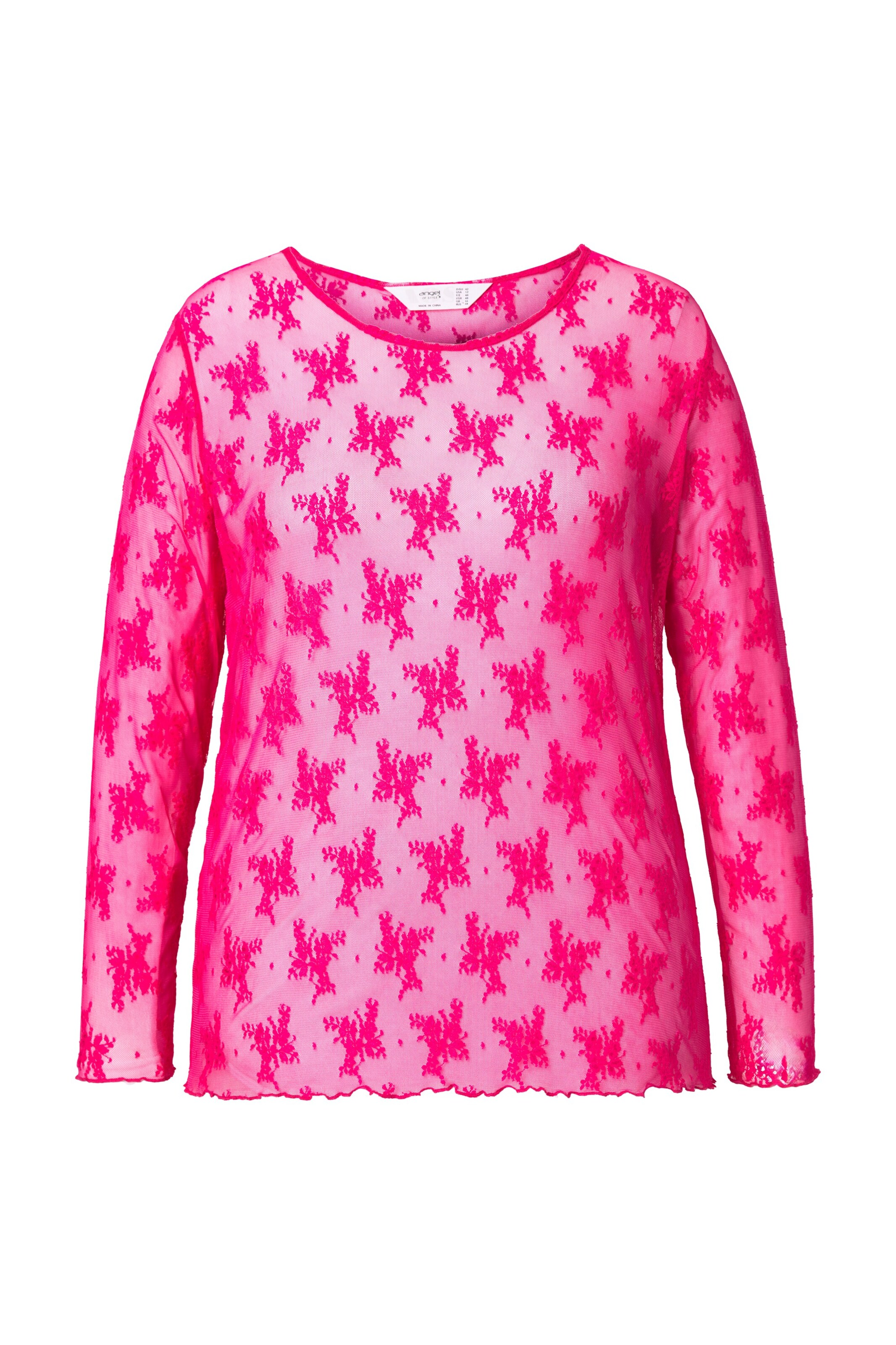 Angel of Style Shirt in Purple: front