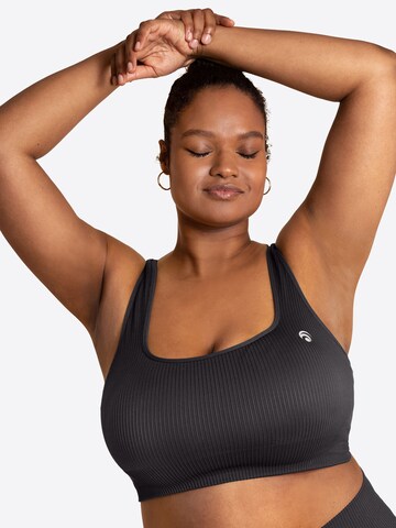 OCEANSAPART Bralette Sports bra 'Sydney' in Grey