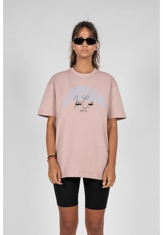 T-shirt oversize 'International x Heavy' MJ Gonzales en rose