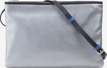 DuDu Crossbody Bag 'Lampedusa' in Silver: front